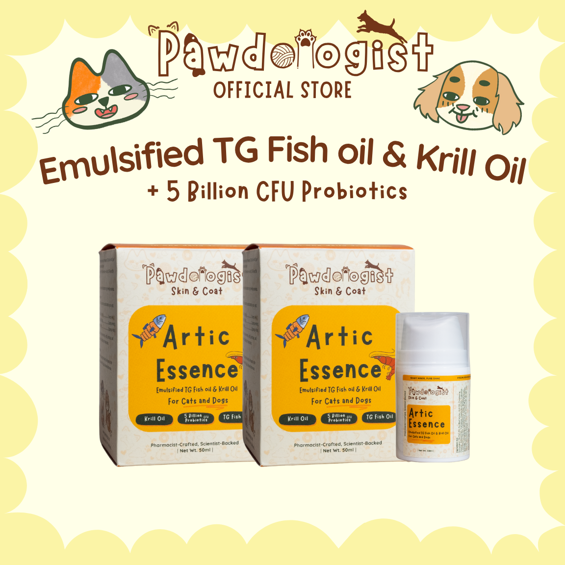 Artic Essence - Norwegian TG Omega Fish Oil & Krill Oil