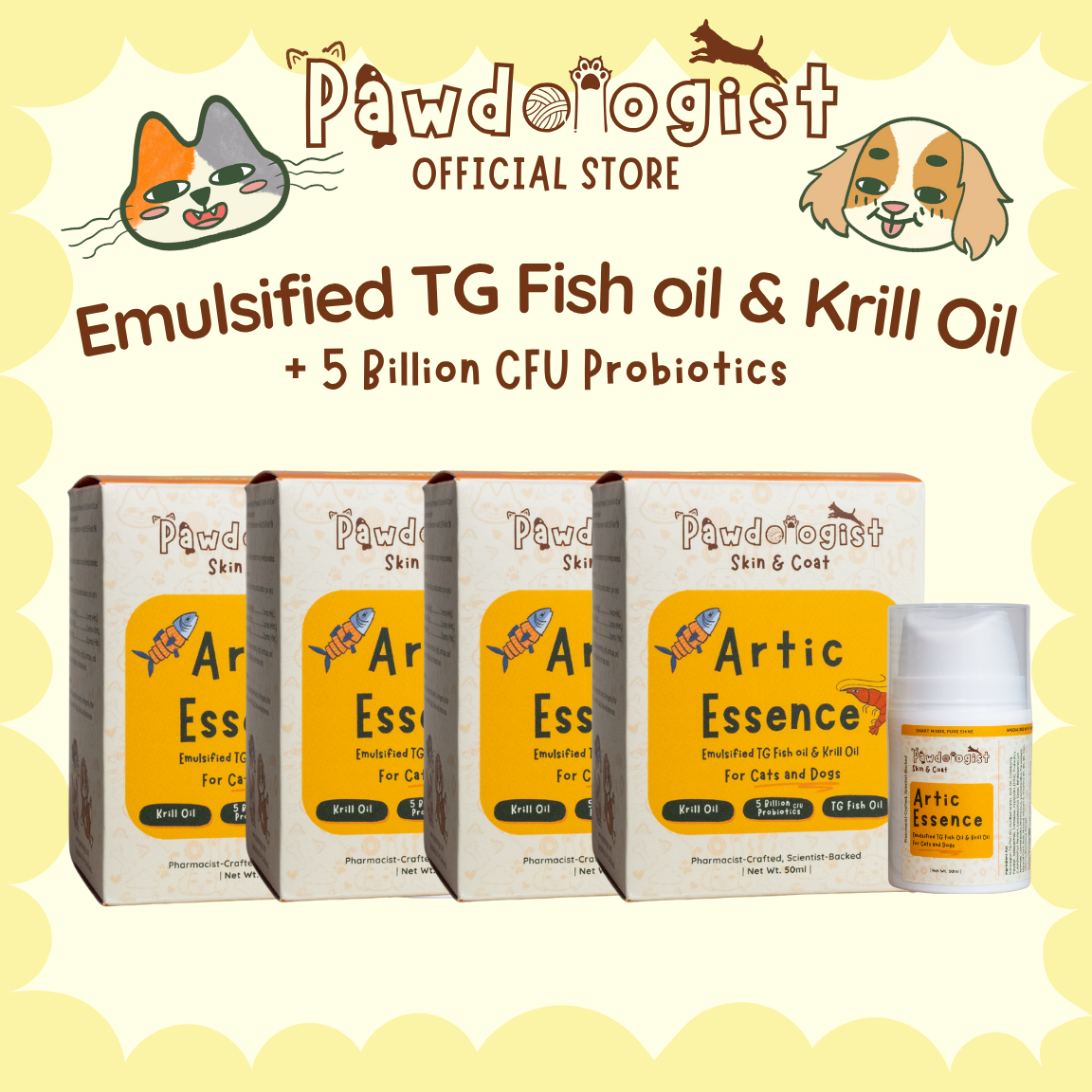 Artic Essence - Norwegian TG Omega Fish Oil & Krill Oil